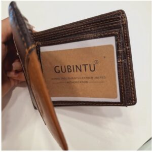 BILLETERA GUBINTU DE CUERO