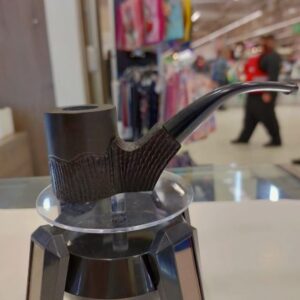 PIPA PARA TABACO GRANDE DE 15CM MADERA ÉBANO