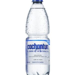 AGUA MINERAL CACHANTUN CON GAS 600CC