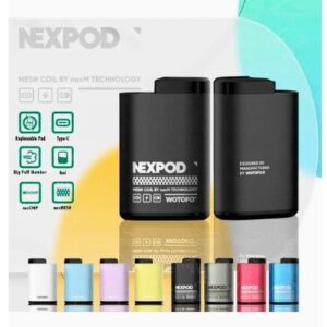 WOTOFO NEXPOD- SERIES BATERIA CUADRADA COLORES (SIN RECARGA)