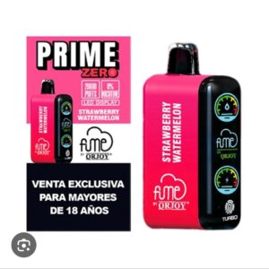PRIME ZERO 0%NICOTINE 20000 PUFFS STRAWBERRY WATERMELON
