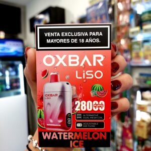 VAPORIZADOR DESECHABLE OXBAR LISO 28K WATERMELON ICE