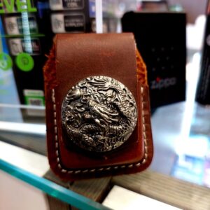PORTA ENCENDEDOR ZIPPO CUERO