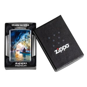 ZIPPO CON DISEÑO DE LA CATEDRAL DE MÁRMOL