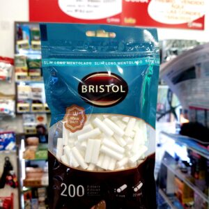 FILTROS BRISTOL SLIM LONG MENTOLADO 200U